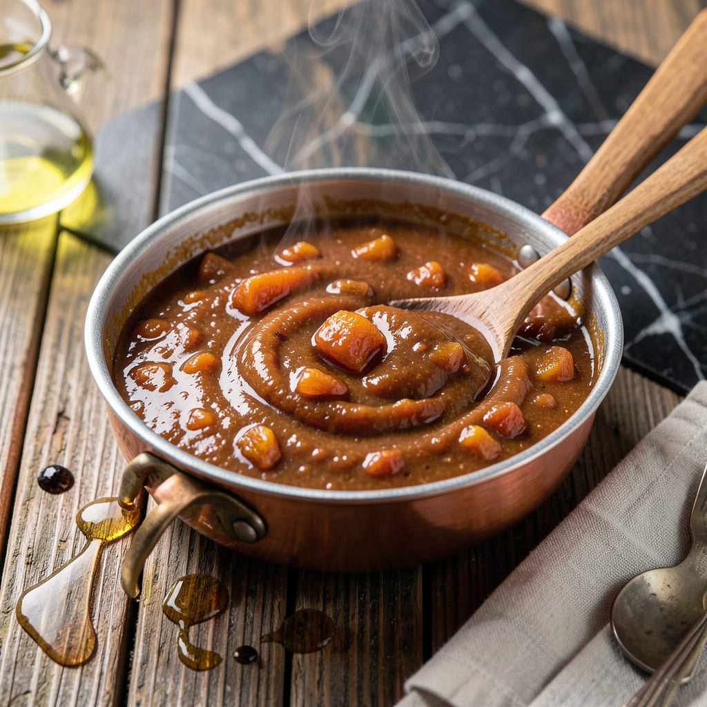 apricot bourbon bbq sauce recipe detailed visual guide