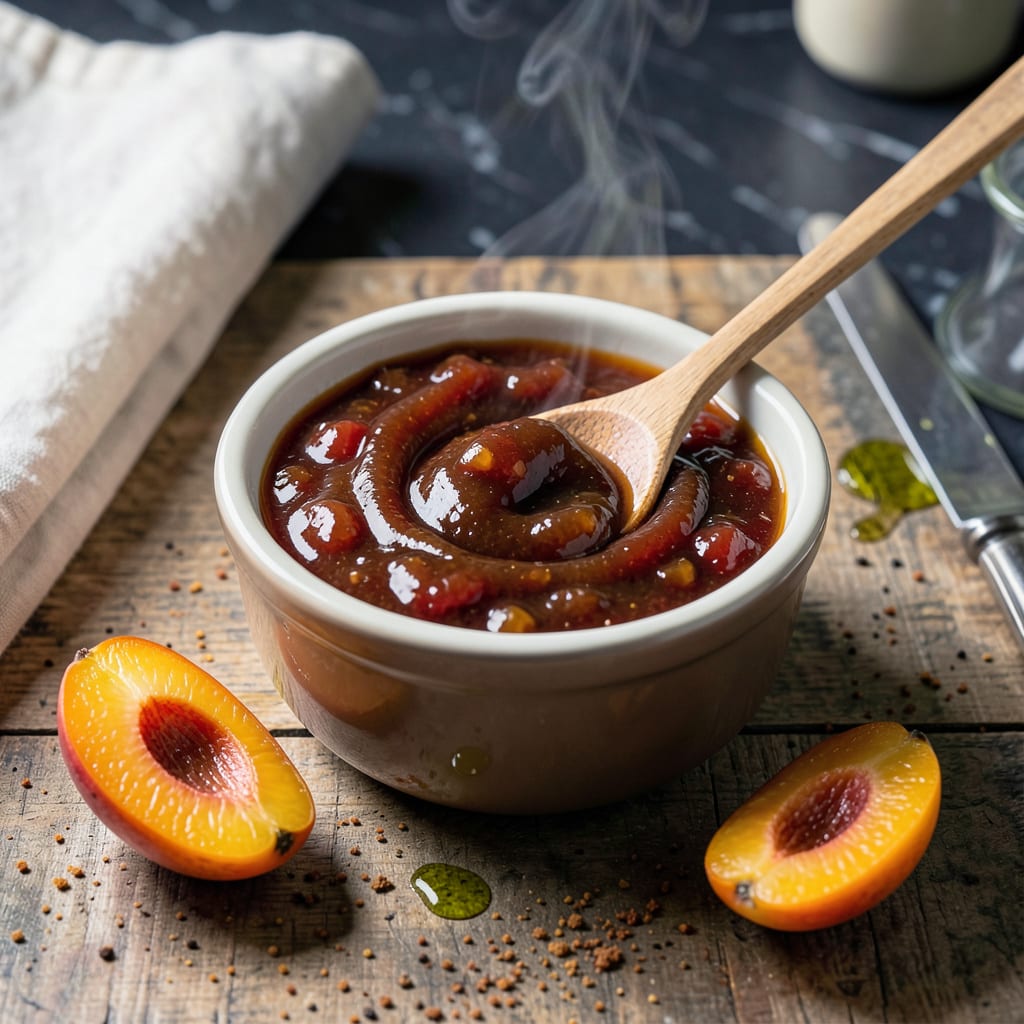 Comprehensive apricot jam bbq sauce recipe visual reference