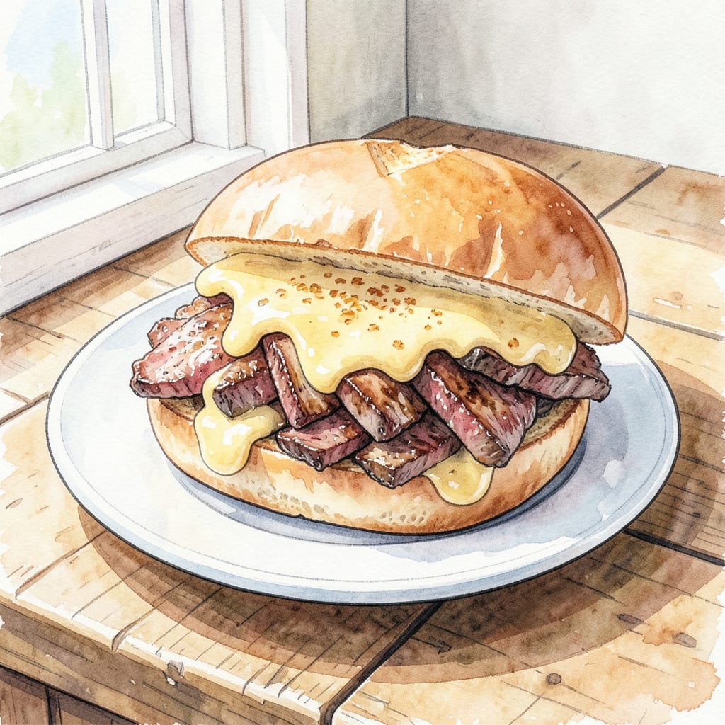 Complete Arby's Beef and Cheddar Double Recipe: Roast Beef Perfection with Melted Cheddar overview image