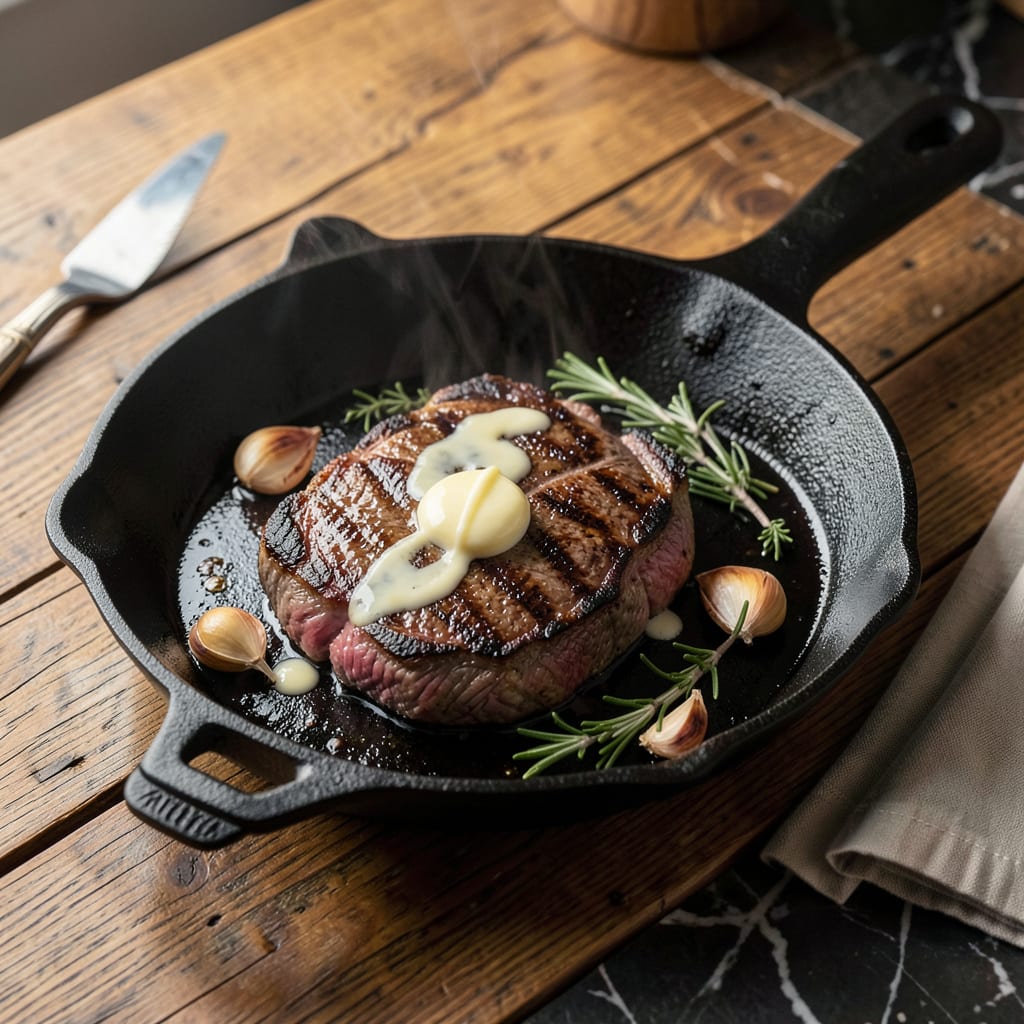 Are Cast Iron Skillets Oven Safe: Temperature Limits and Safety Tips example with annotations