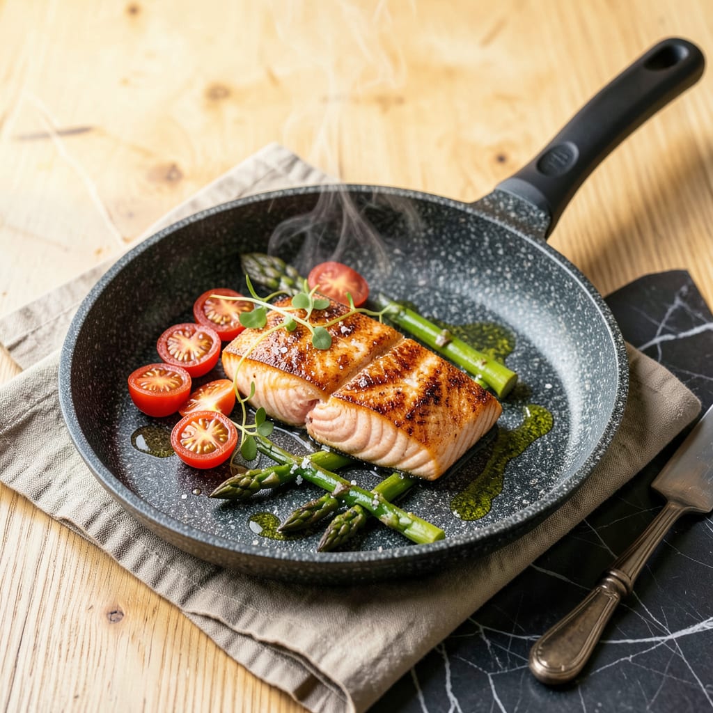Visual representation of Are Granite Pans Safe: Health Risks, Benefits, and Expert Verdict
