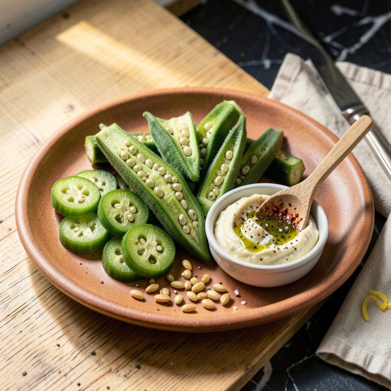 Are Okra Seeds Edible: Nutrition Facts and Safe Ways to Eat Them example with annotations