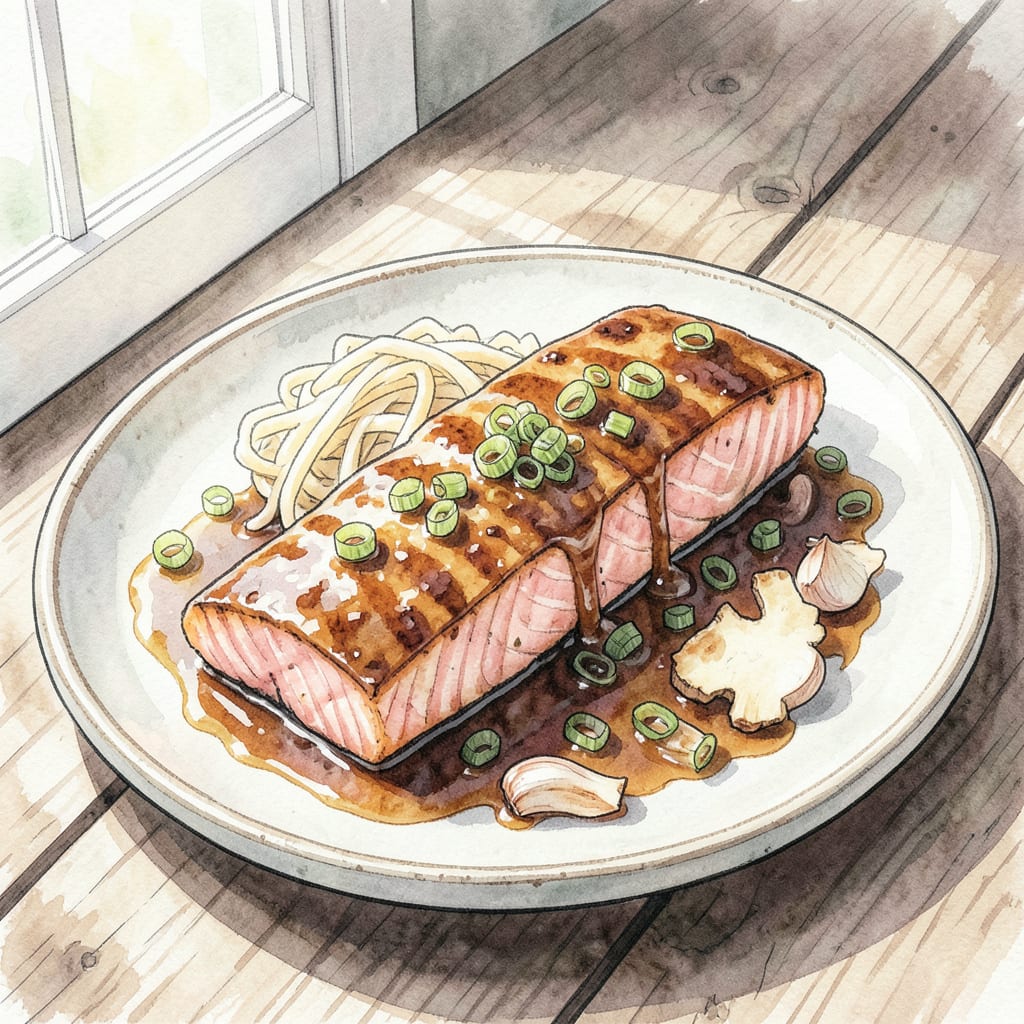 Comprehensive Asian BBQ Salmon Recipe: Glazed Perfection in 20 Minutes visual reference