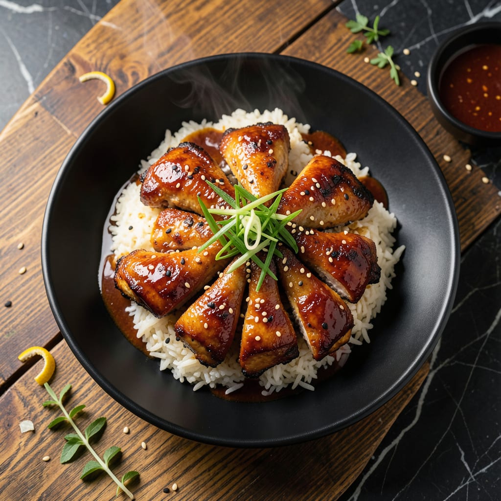 Complete Asian BBQ Sauce Recipe for Chicken: Sticky Glaze With Garlic and Ginger overview image
