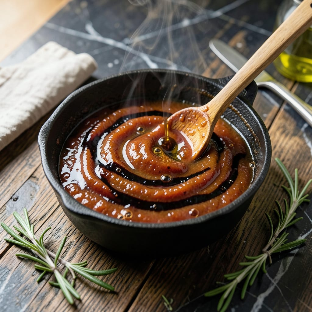 Authentic BBQ Sauce Recipe: Smoky Molasses Richness for Grilling detailed visual guide