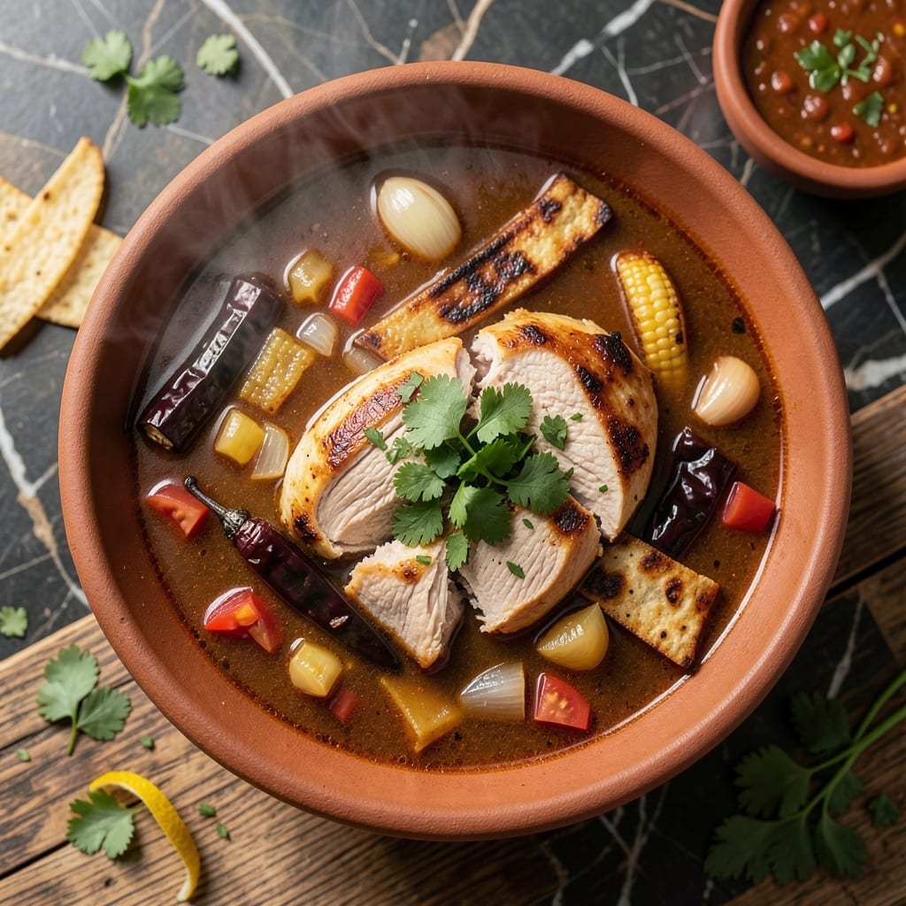El Torito Chicken Tortilla Soup Recipe: Smoky Chipotle and Lime Zest