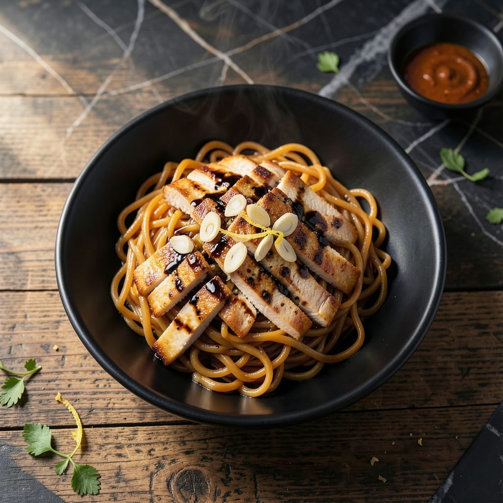 Blackstone Chicken Lo Mein Recipe: Wok-Seared Noodles With Veggie Crunch Blackstone Chicken Lo Mein Recipe: Wok-Seared Noodles With Veggie Crunch