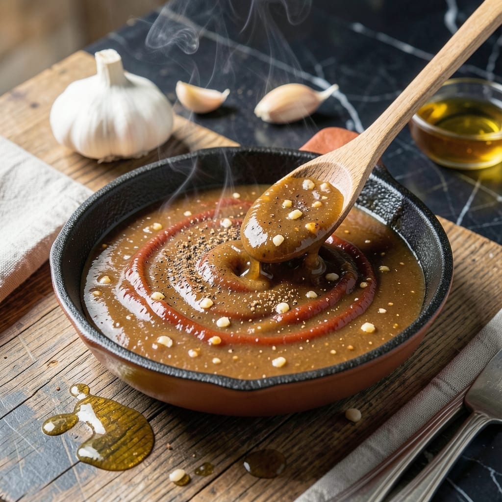 Honey Garlic Barbecue Sauce Recipe: Sweet and Sticky Glaze for Meats