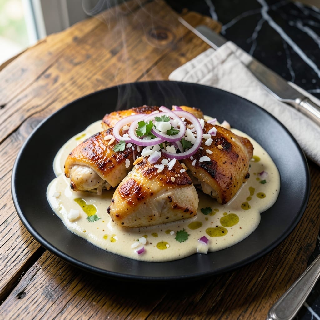 Coconut Chicken Recipe With Coconut Milk: Tropical Tenderness in a Creamy Sauce
