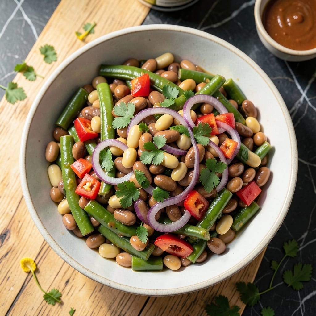 Three Bean Salad Recipe Using Canned Beans: Vibrant Crunch in Minutes
