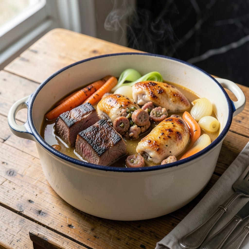 Italian Pot-Au-Feu Recipe Cooking Method: French-Italian Fusion in One Pot Italian Pot-Au-Feu Recipe Cooking Method: French-Italian Fusion in One Pot