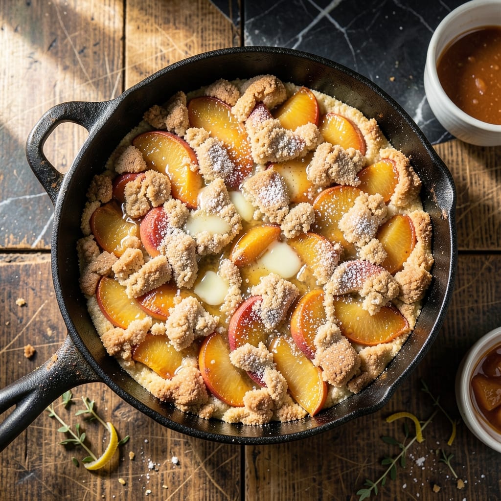 Peach Cobbler Recipe No Milk: Buttery Crust With Juicy Peach Filling