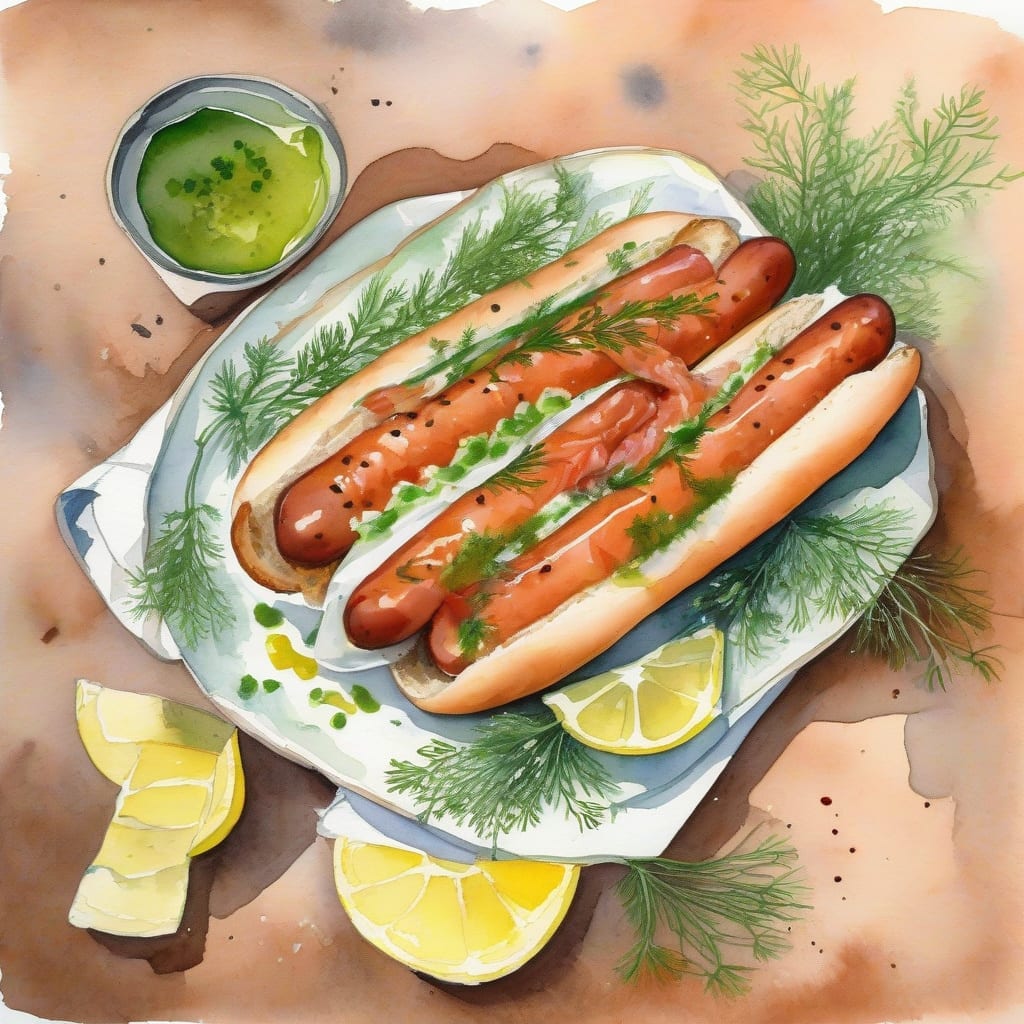 salmon hot dogs recipe