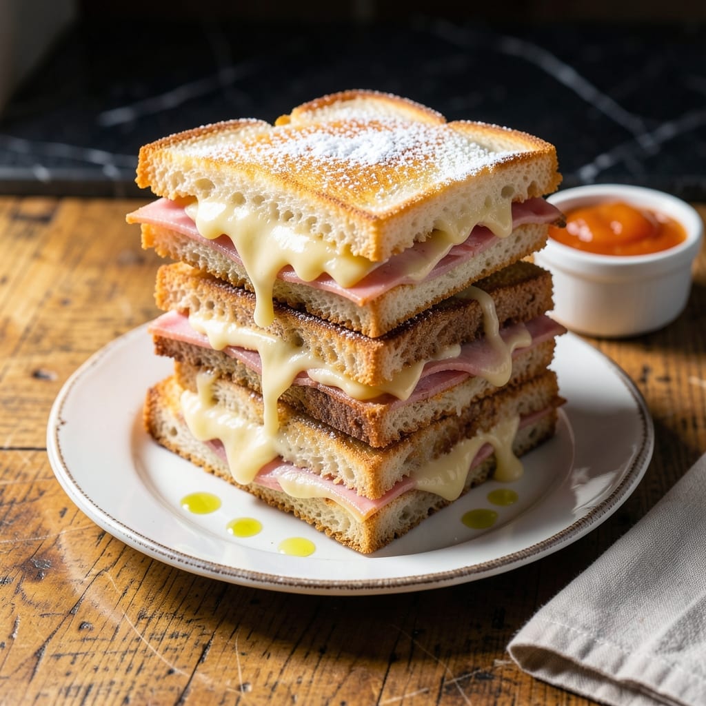 Monte Cristo Recipe Fried: Golden Crust With Ham and Swiss Monte Cristo Recipe Fried: Golden Crust With Ham and Swiss