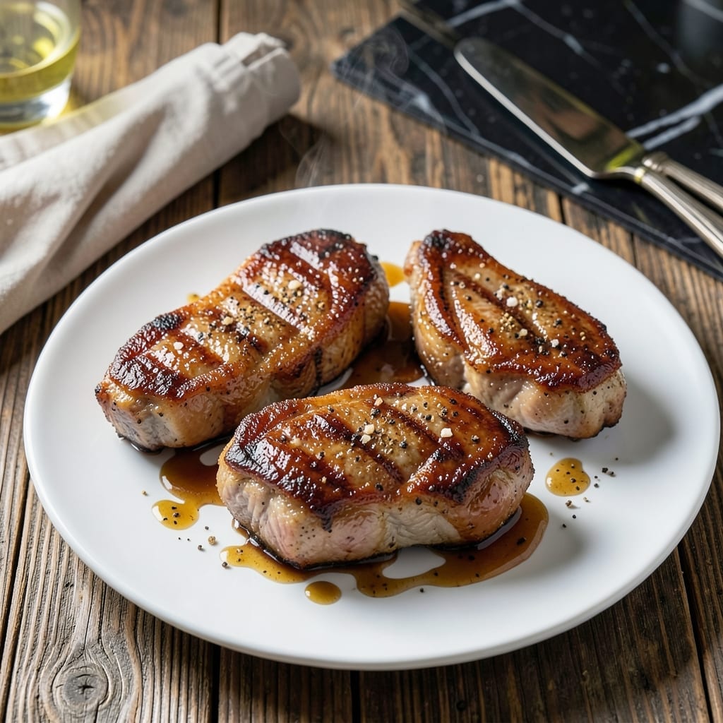 Recipe for Glazed Pork Chops: Sweet and Sticky Pan-Seared Delight