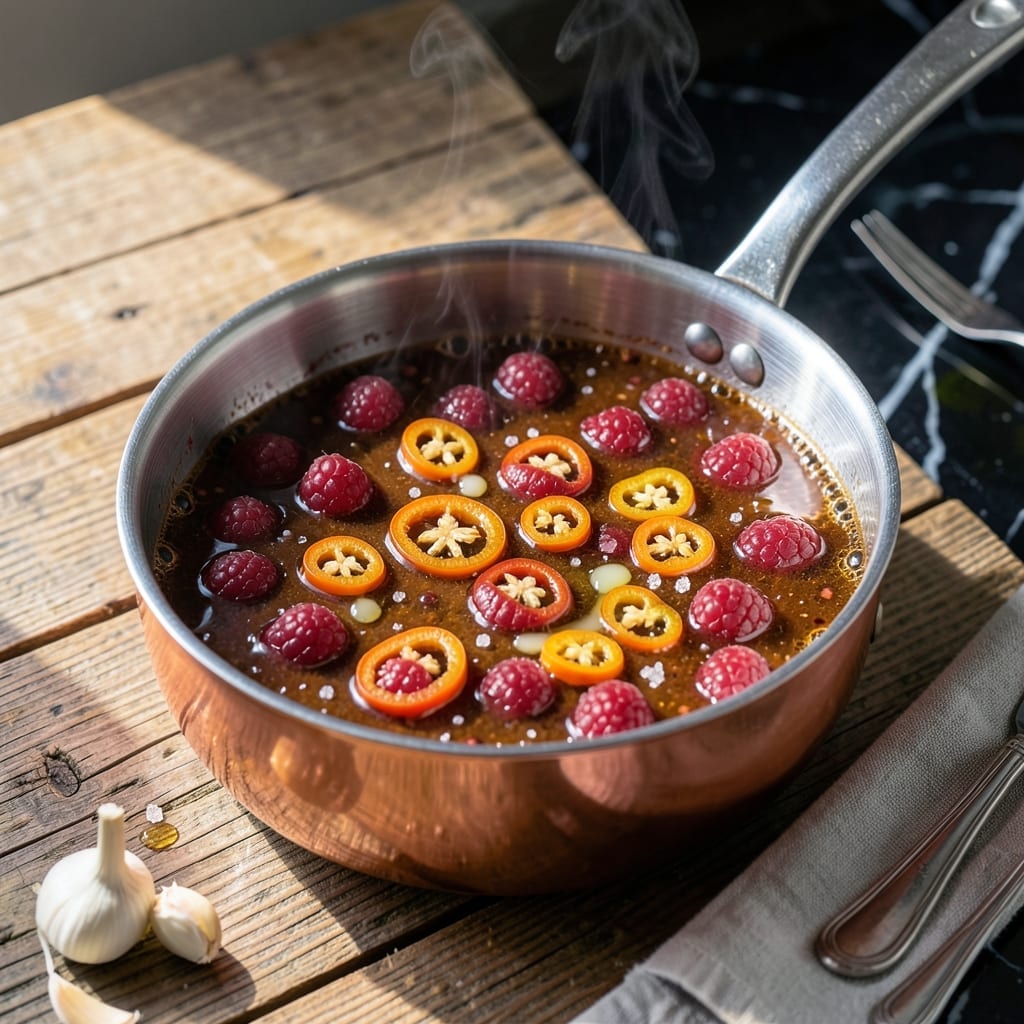 TGI Fridays Raspberry Habanero Sauce Recipe: Sweet Heat With a Fruity Kick