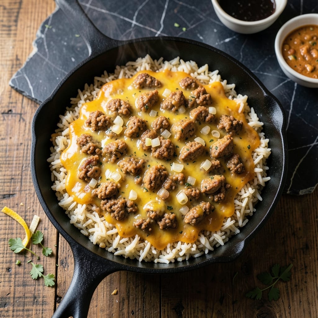 Ground Turkey Casserole Recipe With Rice: Cheesy One-Pan Comfort
