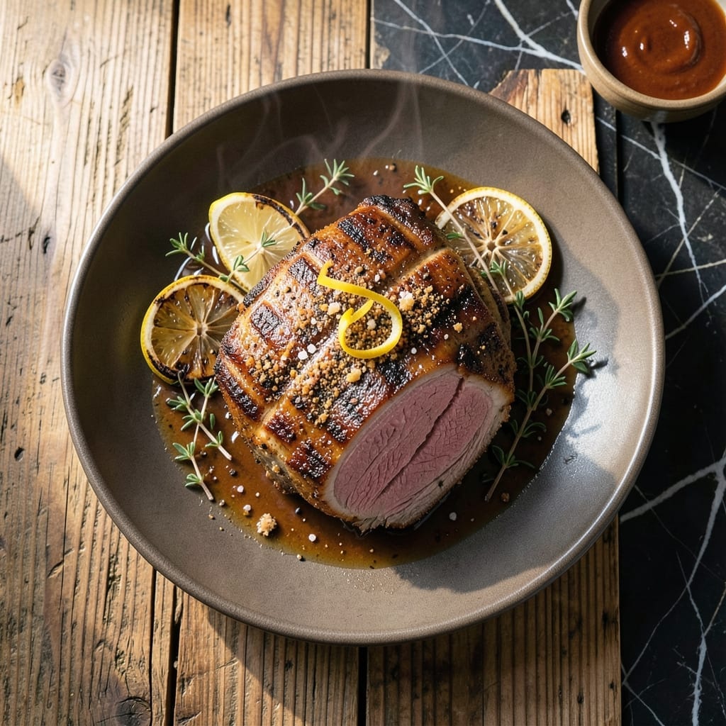 Pork Sirloin Tip Roast Grill Recipe: Smoky Charred Exteriors With Juicy Centers