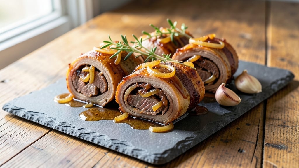 Beef Brisket Rolls Recipe: Flaky Layers and Smoky Sweet Filling