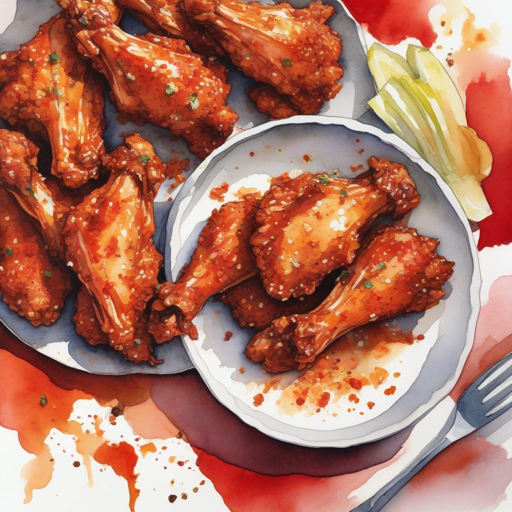 recipe for crispy air fryer chicken wings