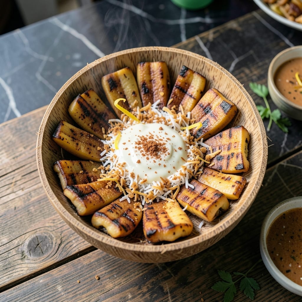 Bugis Grilled Banana Recipe: Caramelized Sweetness With Coconut Crunch