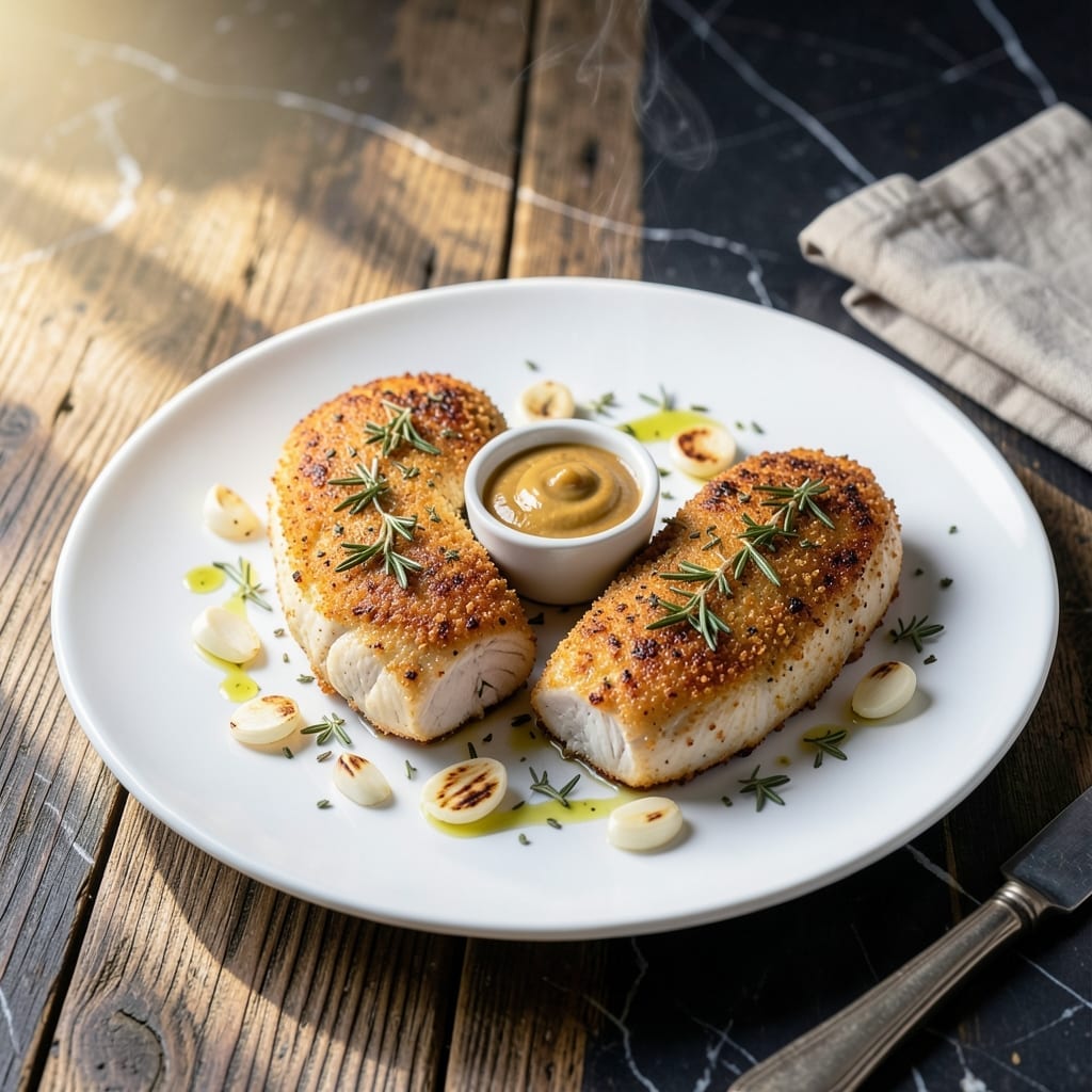 Recipe About Chicken: One-Pan Juicy Dinner with Herb Crust