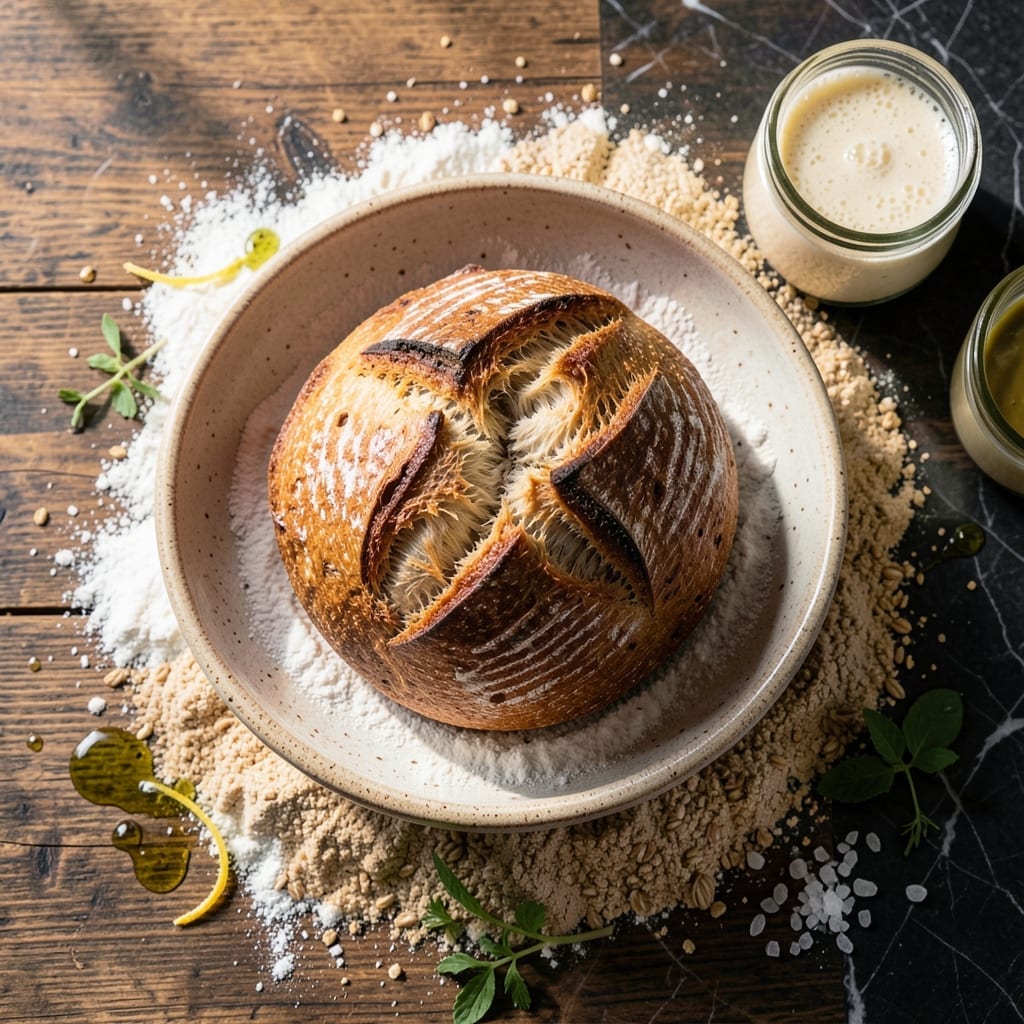 Sourdough Bread Recipe With Starter: Artisan Loaf With Tangy Depth