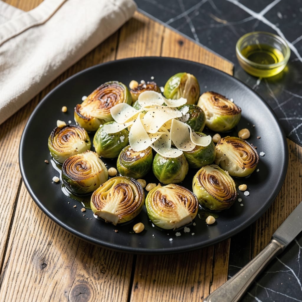Sardis Brussel Sprouts Recipe: Crispy Parmesan and Garlic Infusion