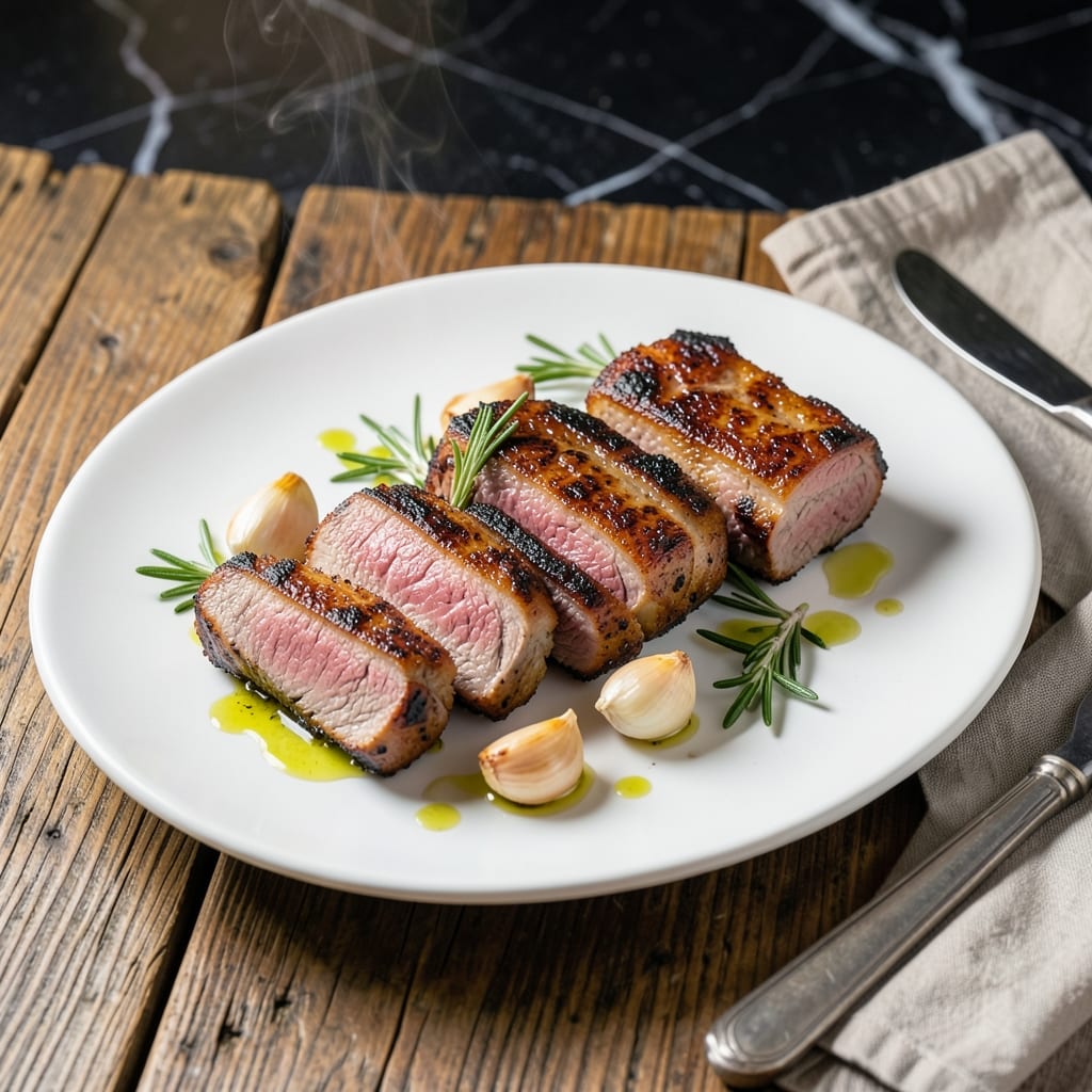 Iberico Pork Chop Recipe: Pan-Seared With Rosemary and Garlic Iberico Pork Chop Recipe: Pan-Seared With Rosemary and Garlic
