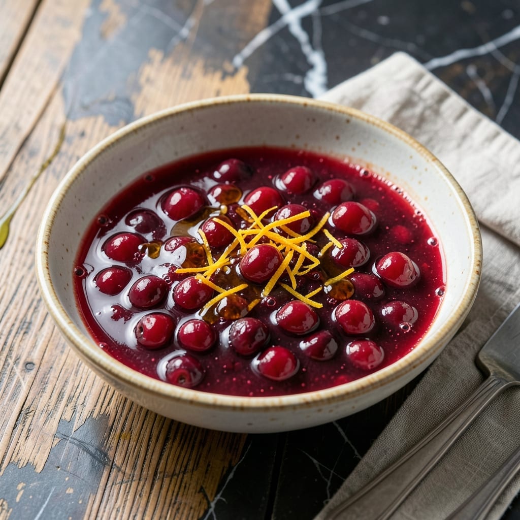 Ocean Spray Cranberry Sauce Recipe Whole Berry With Orange: Zesty Citrus Burst in Every Spoon
