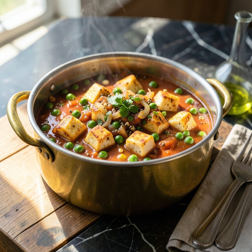 Matar Paneer Recipe Cooker: Pressure-Cooked North Indian Comfort