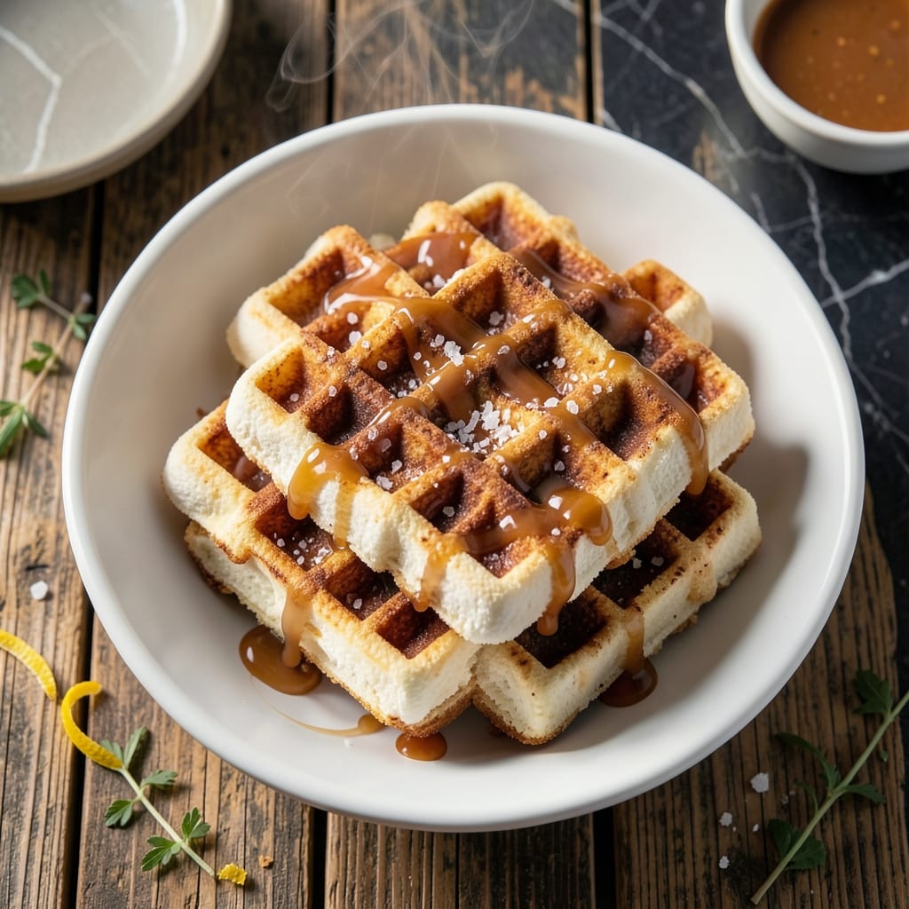 Waffle Recipe Salty Marshmallow: Sweet and Salty Breakfast Twist