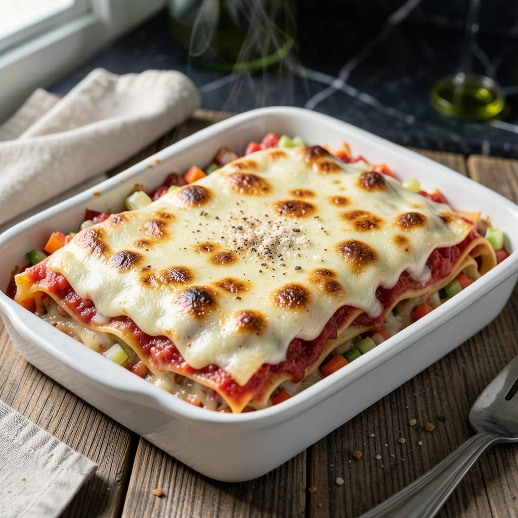 Lasagna Recipe Using Bechamel Sauce: Layered Creamy Bolognese Harmony