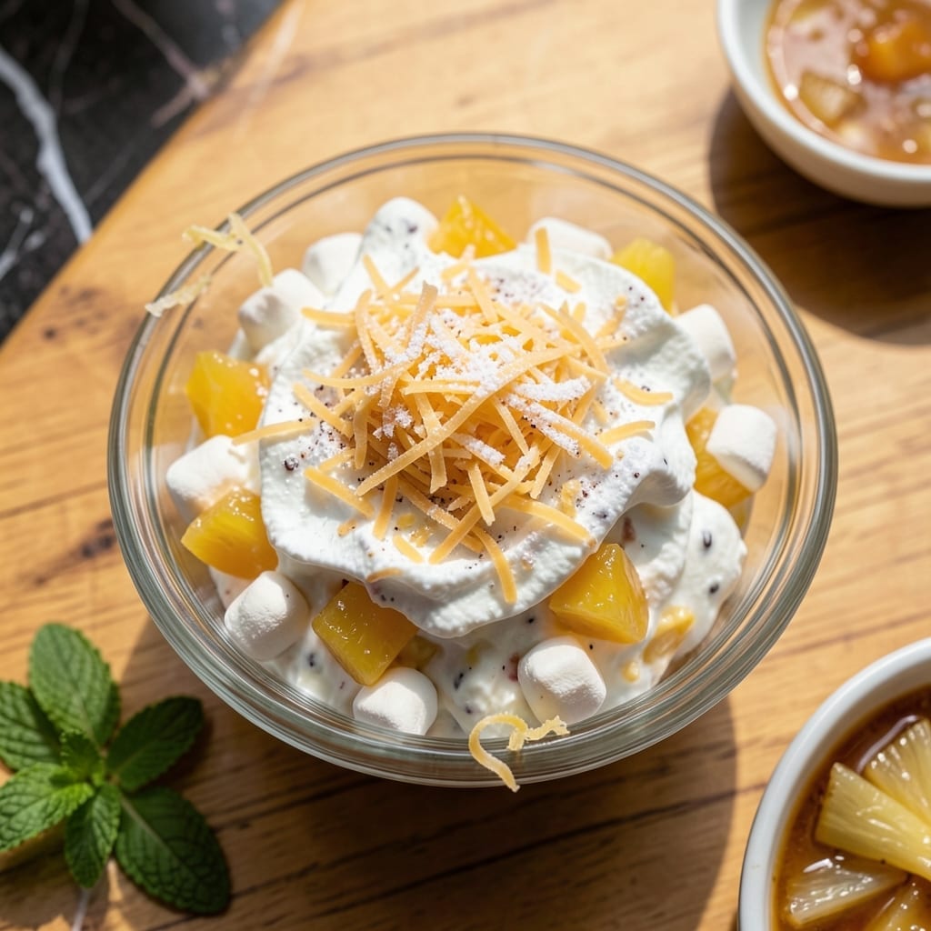 Ambrosia Salad Recipe With Whipped Cream: Retro Creamy Fruit Delight