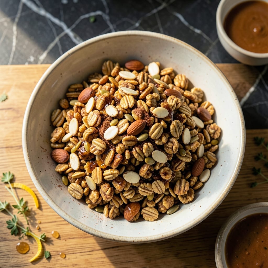 Megan's Granola Recipe: Clustered Crunch with Honey-Kissed Oats