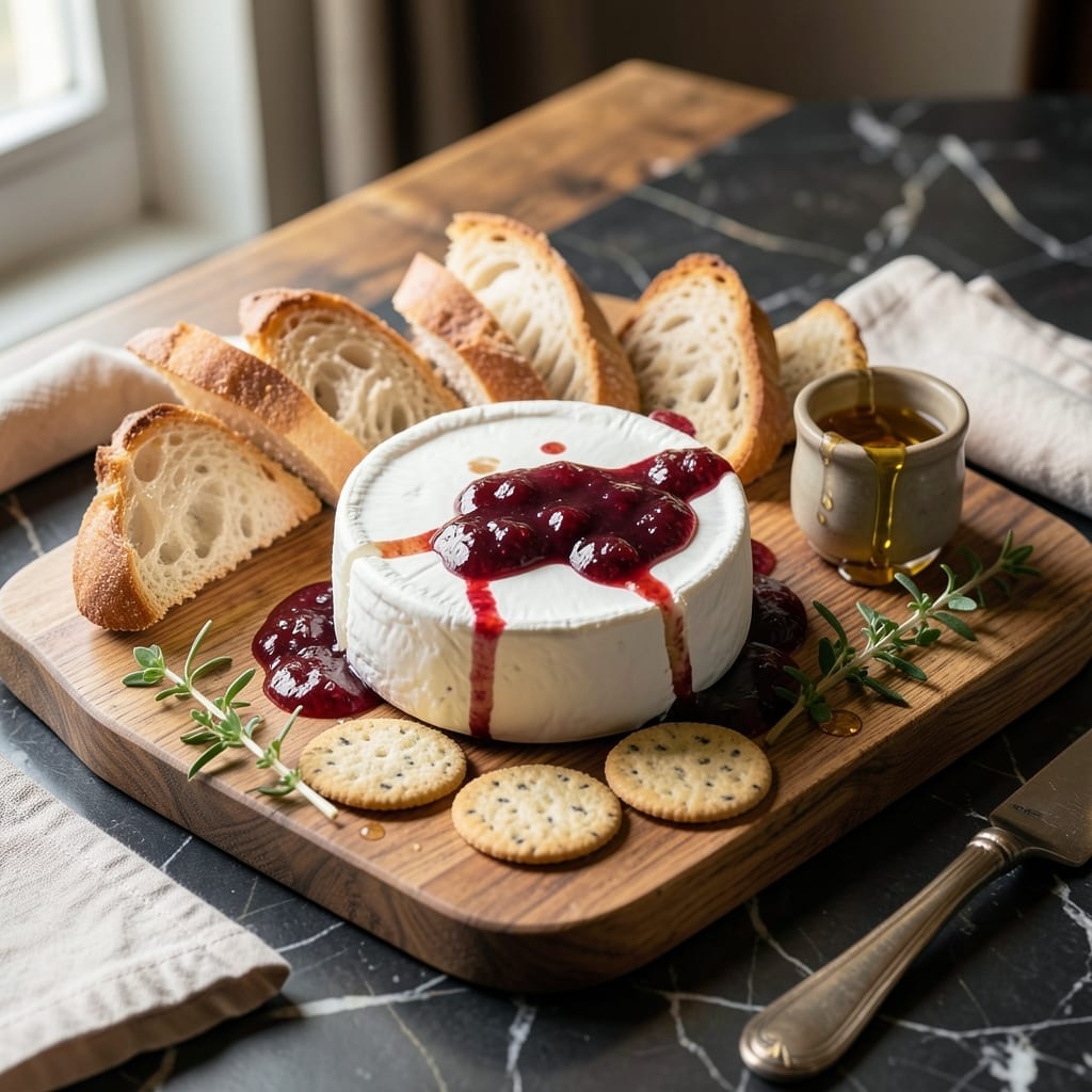 Brie Cheese Recipe With Jam: Sweet and Creamy Bites in Minutes