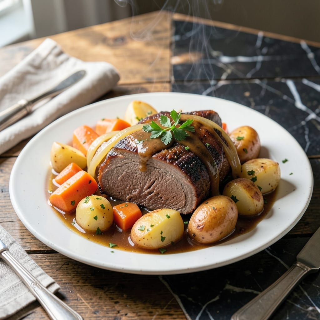Grandma's Pot Roast Recipe Crock Pot: Slow-Cooked Melting Tenderness
