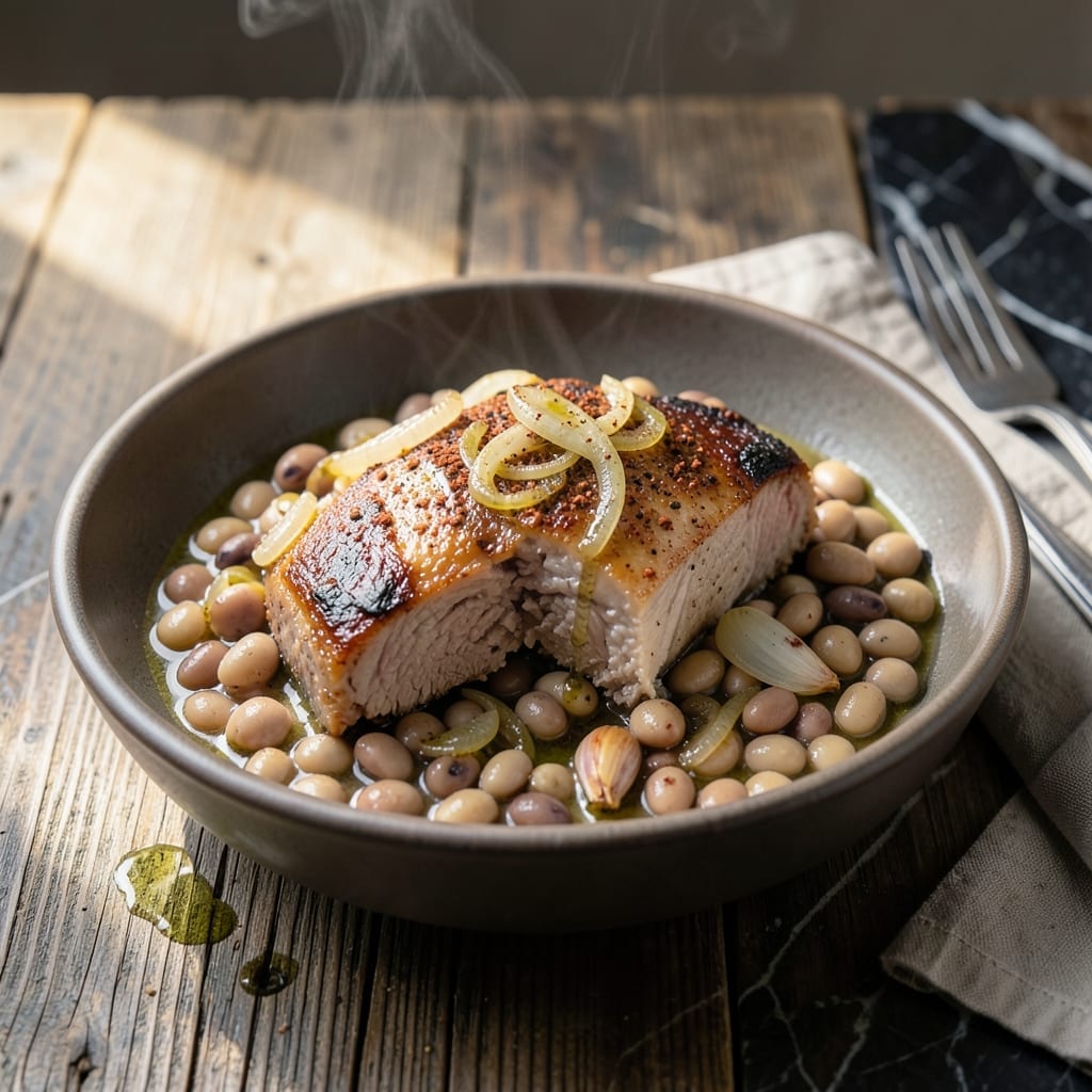 Pork and Bean Recipe: Smoky One-Pot Heartiness