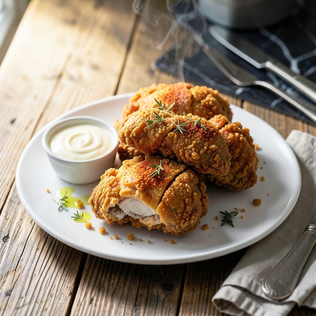 Fried Chicken Batter Recipe With Flour: Secret Spice Crust for Crunchy Bites