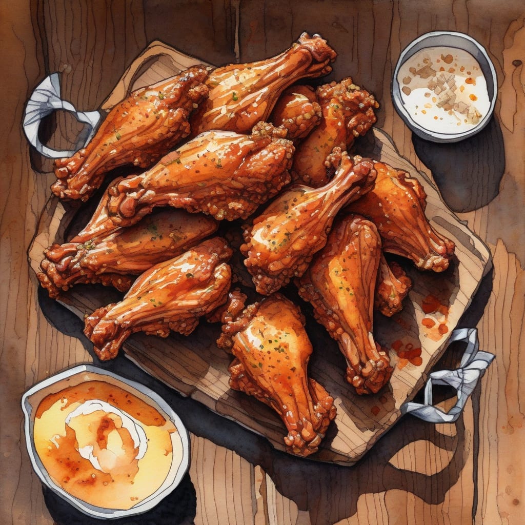 chicken wings dry rub recipe