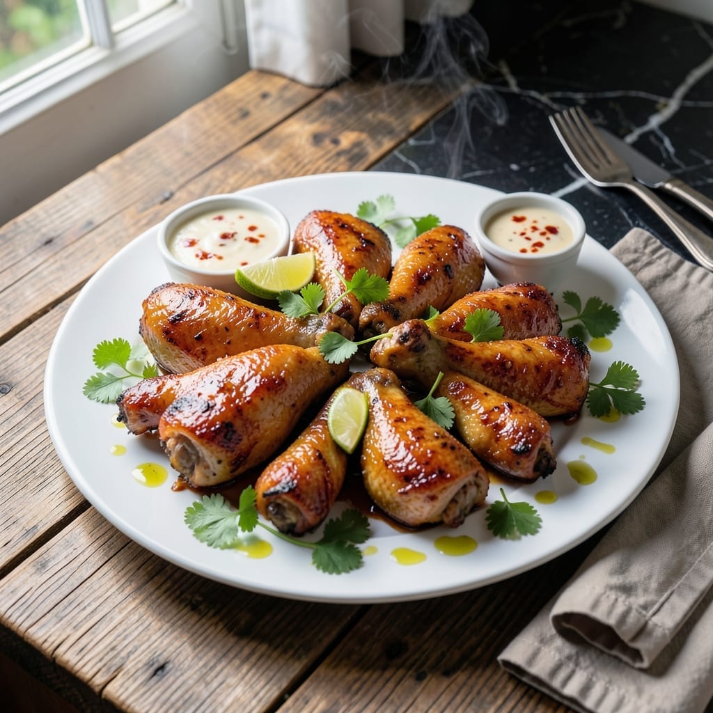Thai Barbecue Chicken Recipe: Sticky Glaze With Aromatic Char