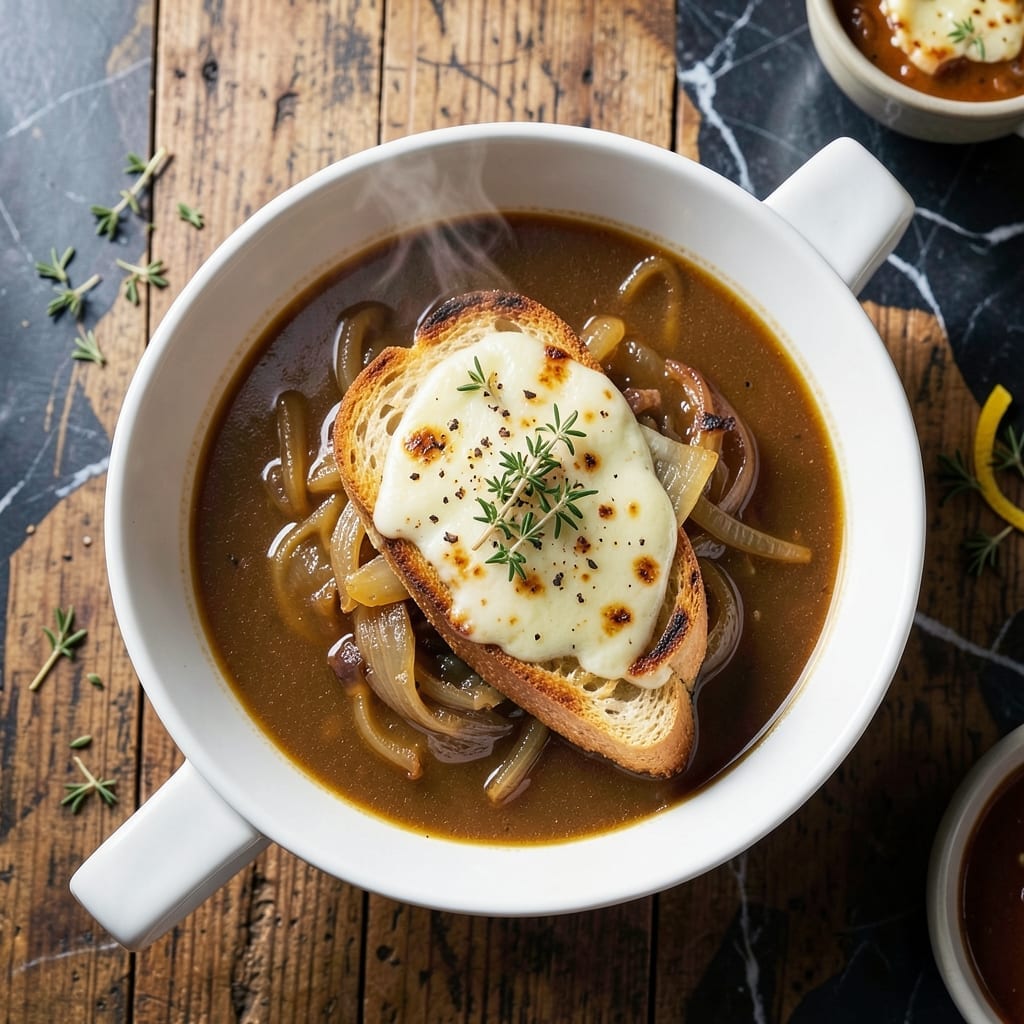 Gordon Ramsay French Onion Soup Recipe: Caramelized Depth With Gruyère Crown