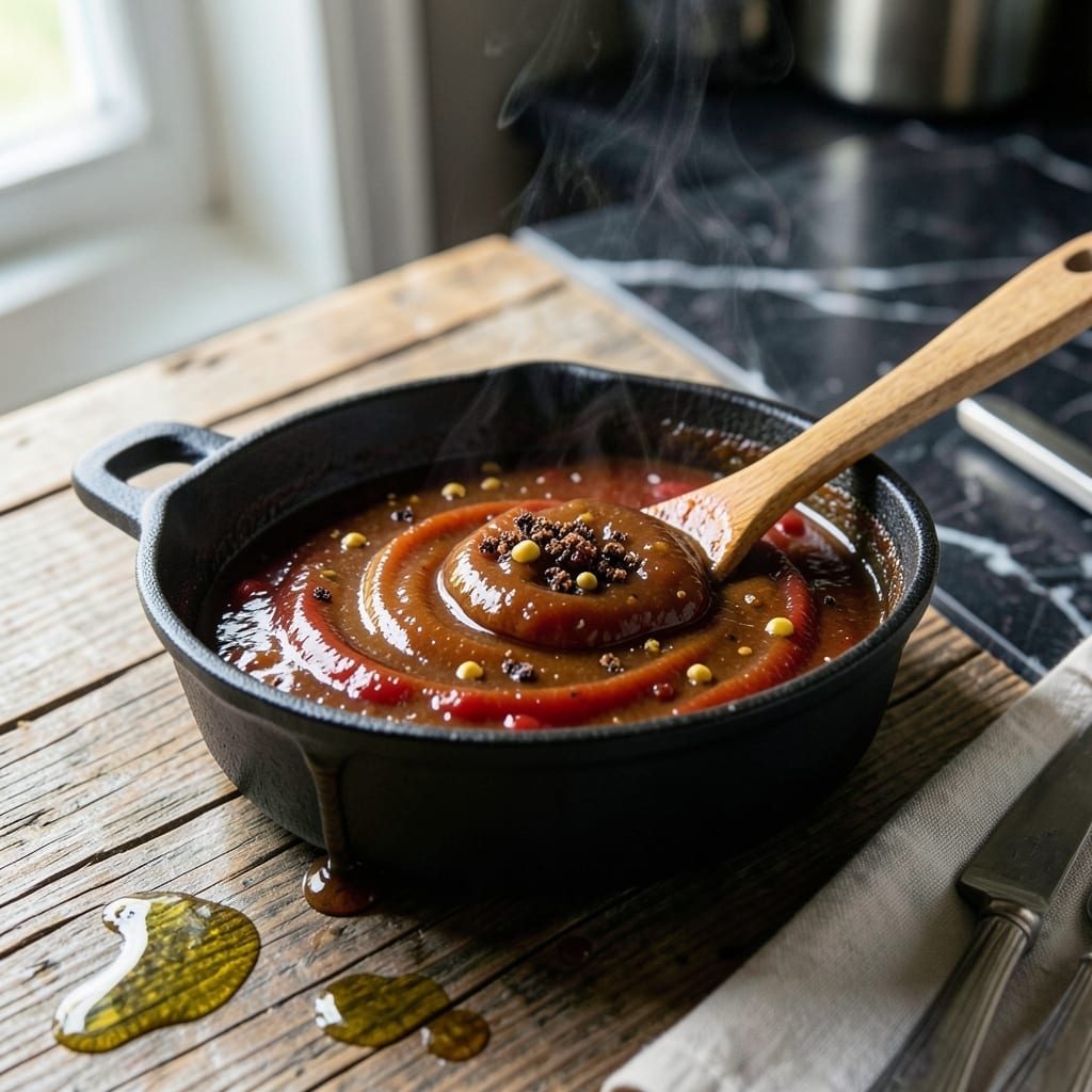 Soul Food Barbecue Sauce Recipe: Tangy Molasses Fusion for Grilling