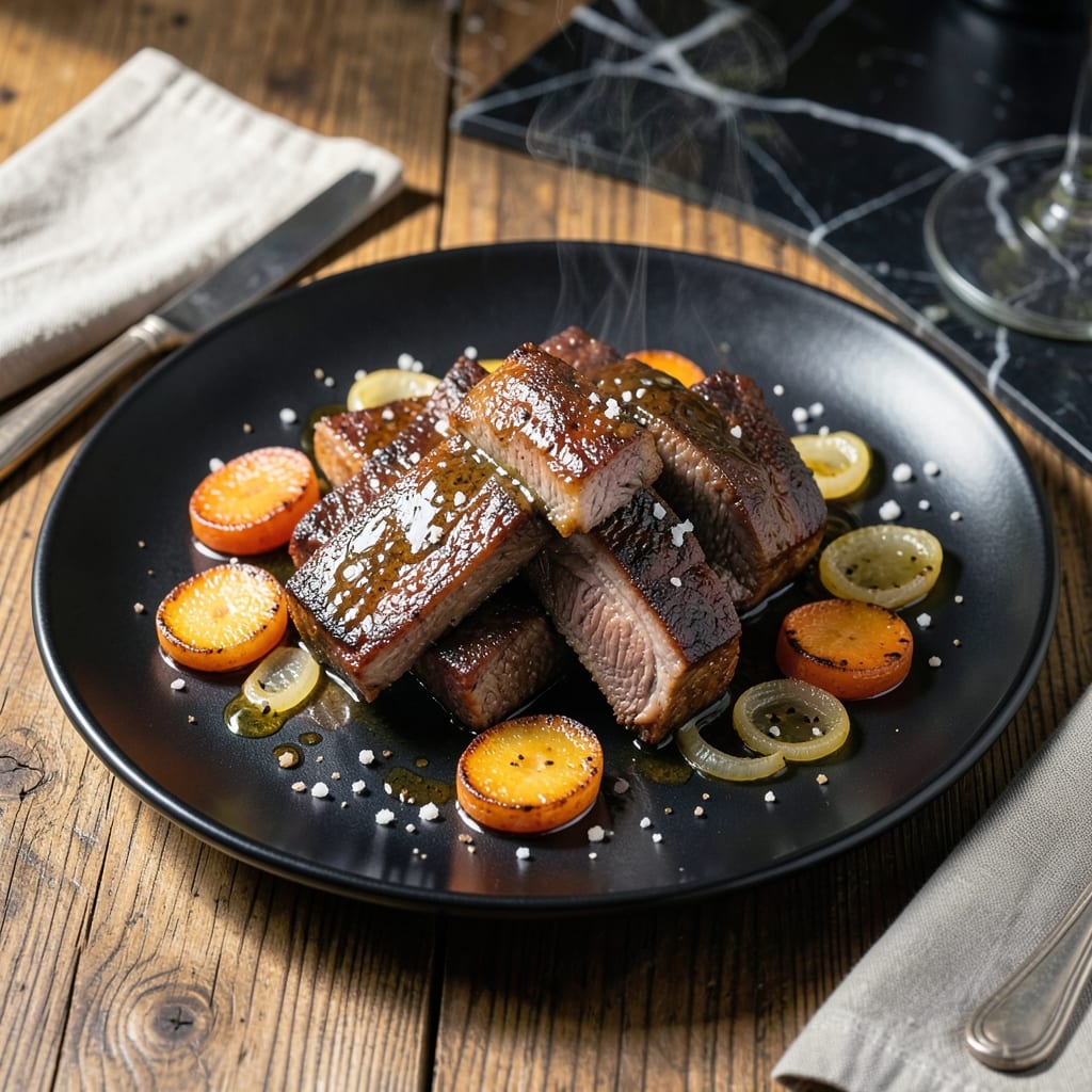 Boneless Short Rib Recipe: Slow-Braised Velvety Tenderness