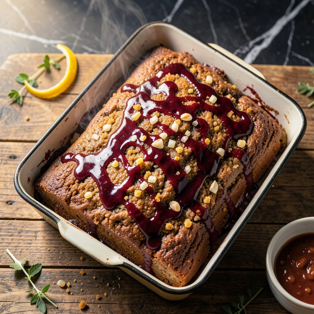 Meatloaf Recipe With Red Wine Vinegar Glaze: Tangy Glaze Elevates Classic Comfort