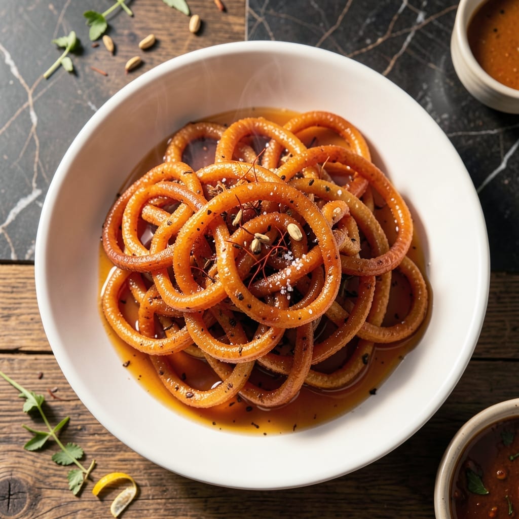 Jalebi Recipe by Food Fusion: Crispy Golden Swirls with Syrup-Soaked Sweetness