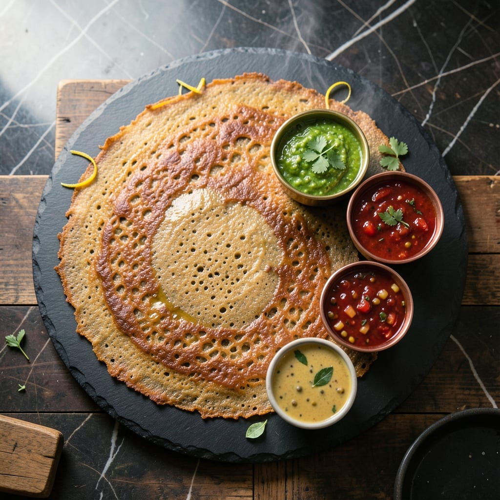 Millet Dosa Recipe Without Rice: Crispy Fermented Crepes With Nutty Flavor