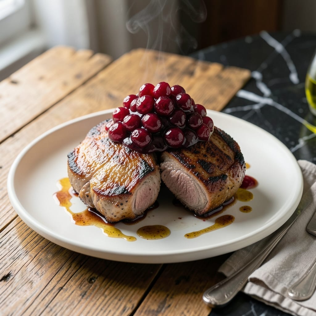 Cranberry-Pork Chops Recipe: Sweet-Tart Glaze for Juicy Cuts