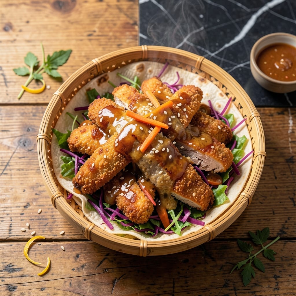 Applebee's Oriental Chicken Wrap Recipe: Copycat Asian Crunch at Home