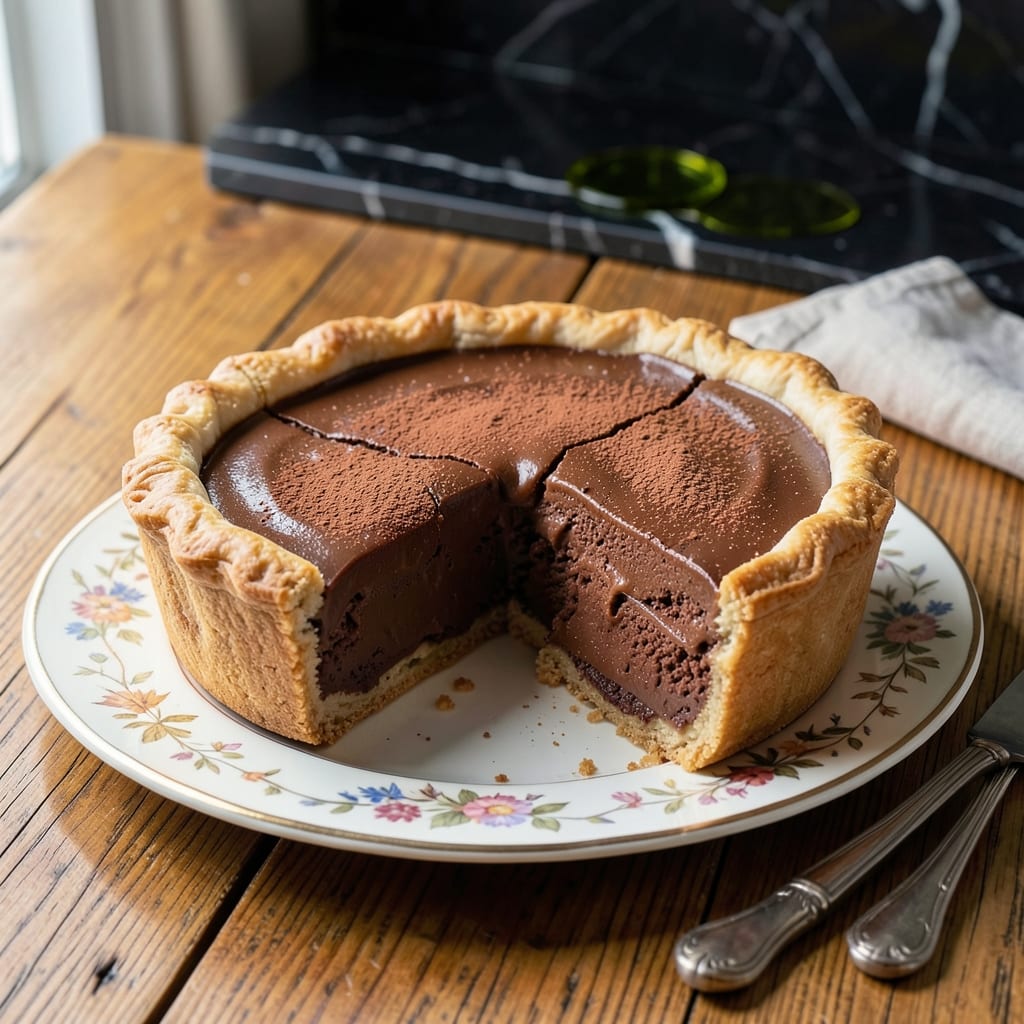 French Silk Pie Recipe Bakers Square: Decadent Chocolate Mousse in a Flaky Crust